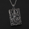 Retro ethnic accessory stainless steel, pendant, ethnic style, wholesale