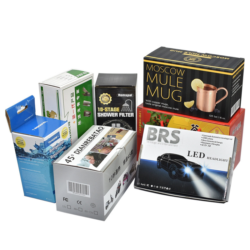 瓦楞彩盒定做印刷食品瓦楞纸盒定做手提 礼品包装盒 坑盒定制厂家