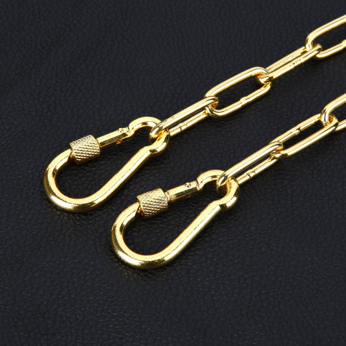 High-end load-bearing load-bearing hook carabiner spring buckle insurance buckle safety hook dog chain buckle chain buckle