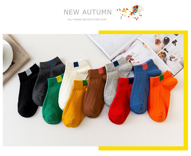 Candy Color Socks 1
