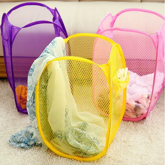 Foldable laundry basket, big storage system