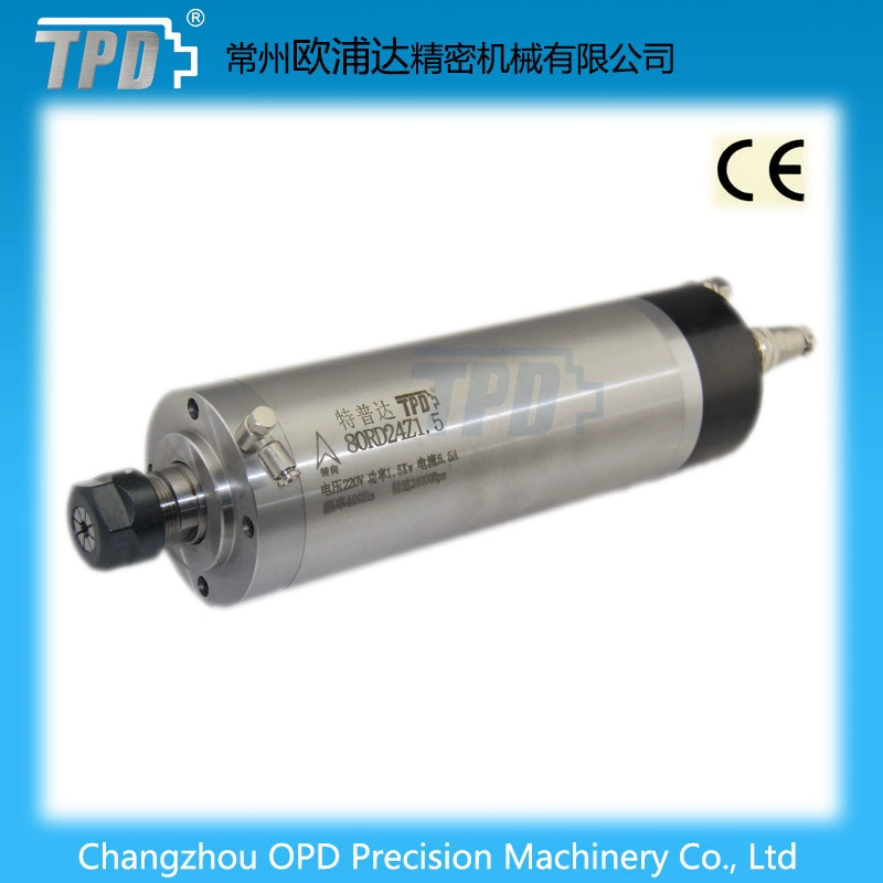Changsheng&TPD Φ80/1.5кВ электродвигатель шпиндель для сверления и фрезерования