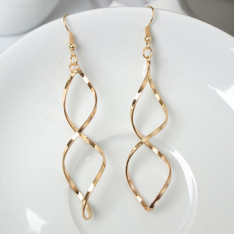 Women'S Gender 1 Pair Fashion The Answer Alloy Plating Women's Drop Earrings