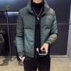 Winter cotton jacket man 2019 new pattern handsome Chaopai Gradient Cotton Stand collar thickening Youth leisure time have cash less than that is registered in the accounts cotton-padded clothes