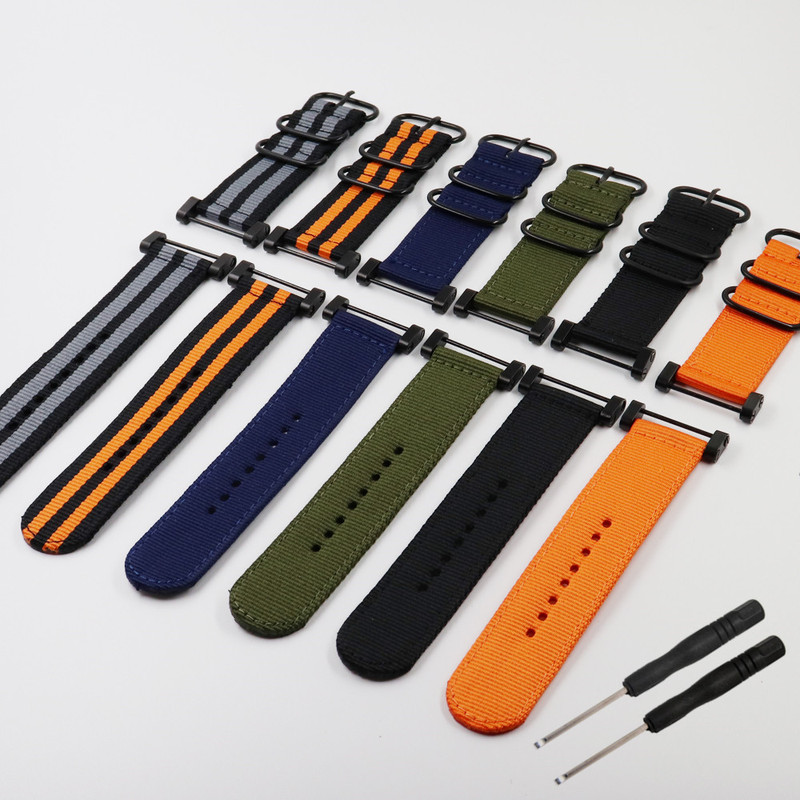 SUUNTO CONNECTOR CORE Expedition Series Origin Nylon Canvas Watch Band 24mm