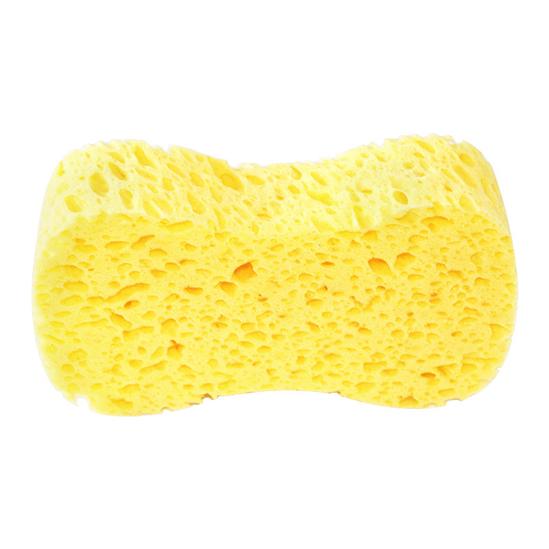 八字聚酯海藻洗车海绵 洗车海绵块车用清洁擦厂家批发