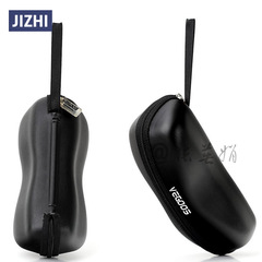 High-end EVA zipper sunglasses case, high-strength anti-pressure sunglasses case, high-end silky PU with printing capability factory