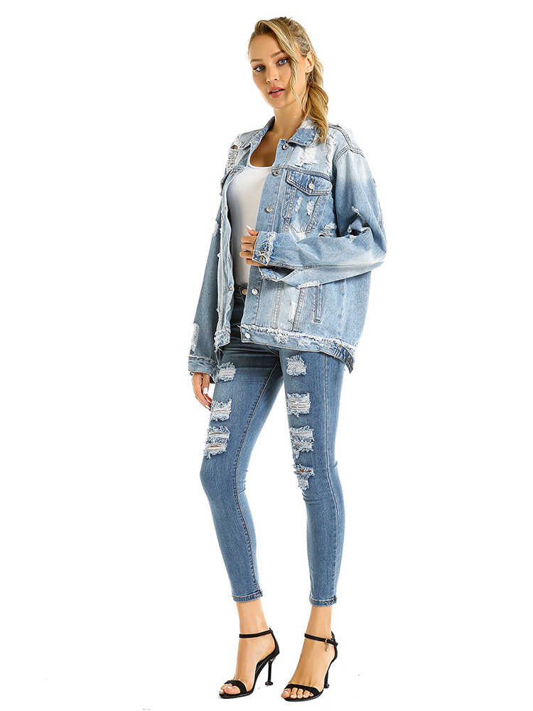 Blouson femme en Denim - Ref 3323001 Image 4