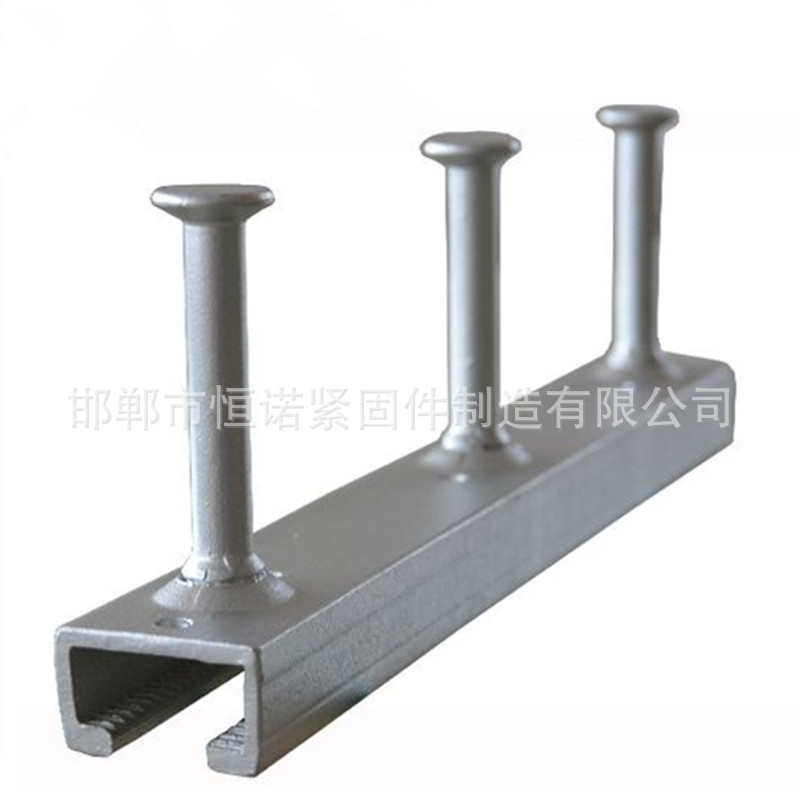 厂家生产C型哈芬槽 热镀锌预埋槽道 光伏配件抗震支架U型槽