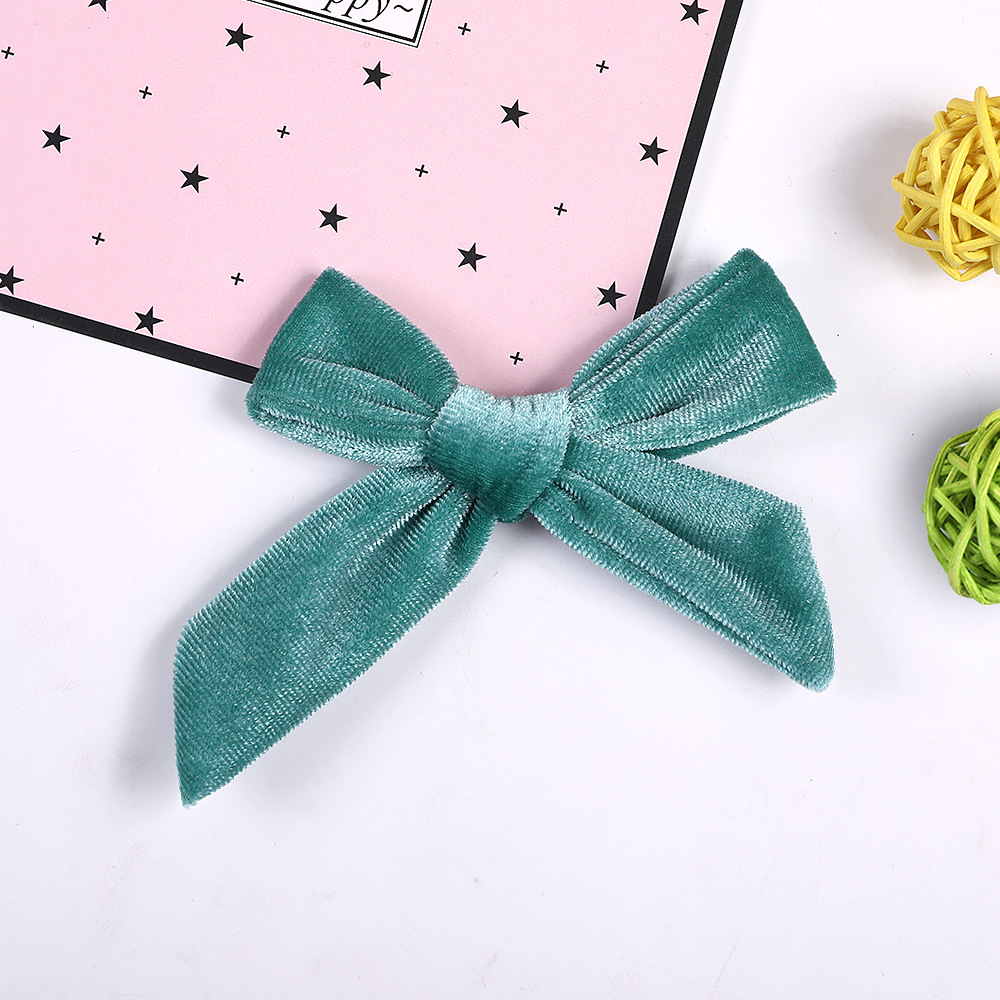 New Fashion Children Bowknot Cute Cheap Scrunchies Wholesale display picture 17