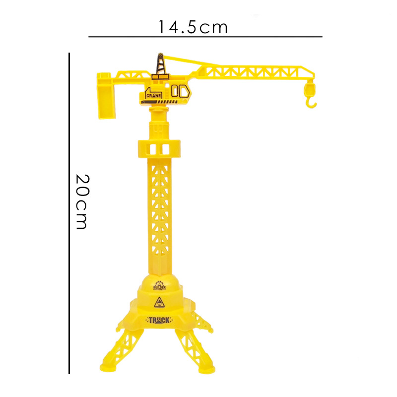 工程车玩具仿真工程车模型车蛋糕摆件过家家玩具挖掘机跨境专供详情17