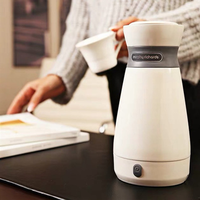 英国摩飞MR6080烧水壶便携式小型保温一体电热茶壶旅行出差办公室|ms