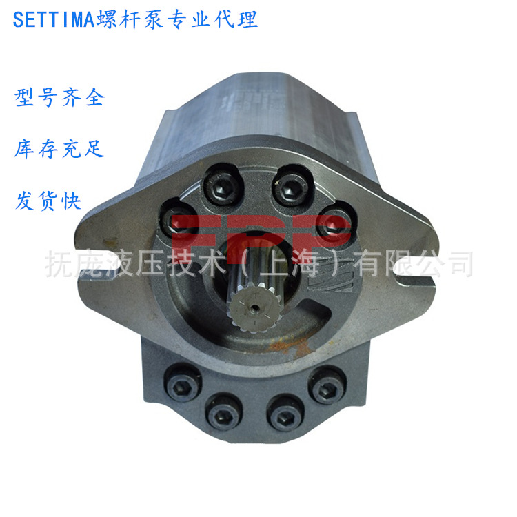 SETTIMA高压齿轮泵GR72V125CCFSAEDAT23MEDX注塑机配套油泵