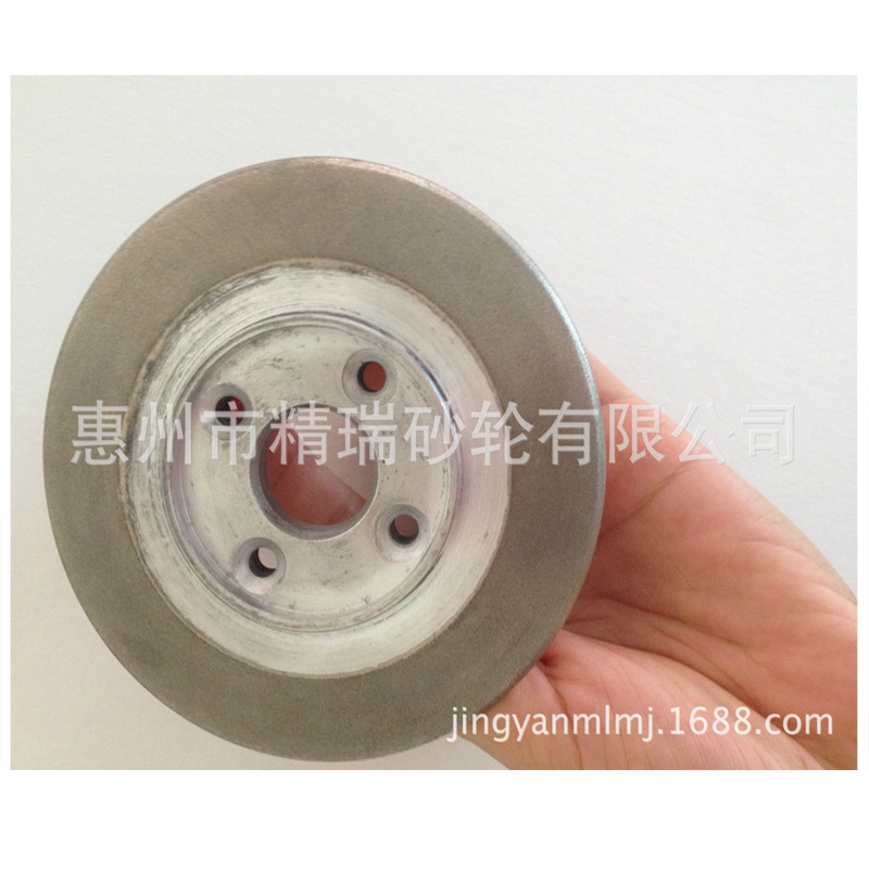 电镀铝基体表面镀金刚石镀砂加工,金刚石配件砂轮订制加工,镀喷砂