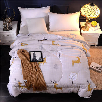 厂家直销磨毛水洗棉四季被子夏被春秋冬被被芯单双人被子礼品批发|ru