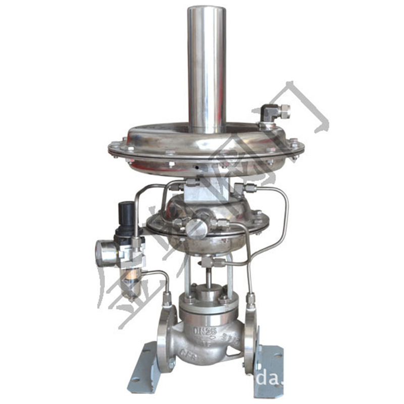 供应 碳钢法兰气动氮气单向减压阀 金奥硬密封型高质减压阀