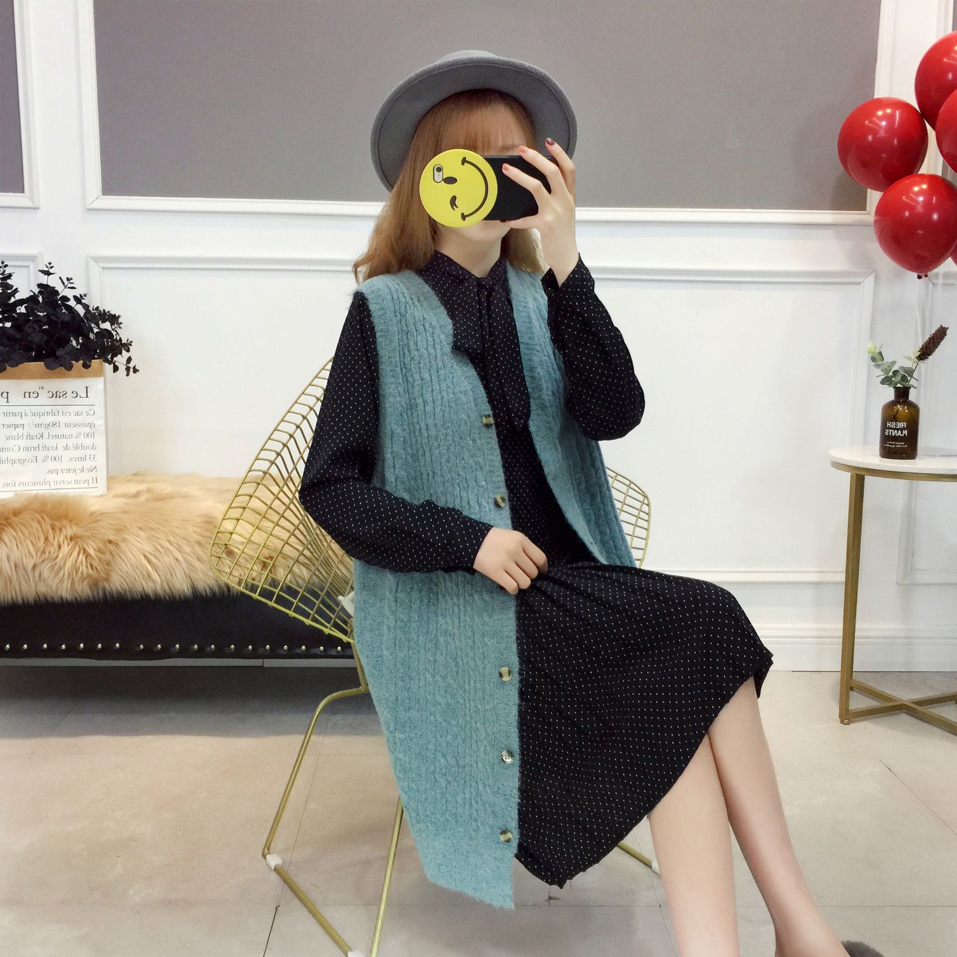 Gilet femme en Mélange de coton - Ref 3316788 Image 20