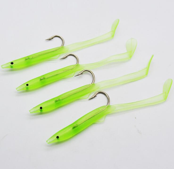 Soft Eels Fishing Lures Soft Plastic Baits Striped Bass Cobia Trout Fresh Water Fishing Lure