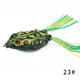 Lifelike Frog Lures 10 colors Soft Plastic Frog Lures  Fresh Water Bass Swimbait Tackle Gear