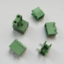 綠色接線端子插撥式7.62間距pcb插拔式接線端子2位公母插撥式2P
