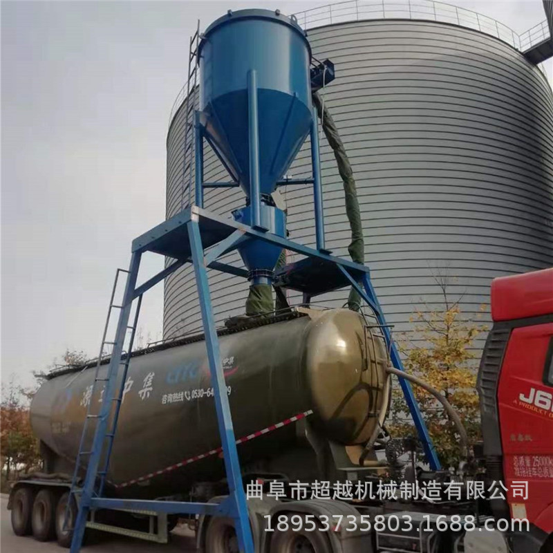 负压输送粉煤灰装车机 水泥粉气力输送机视频 真空散装物料卸船机
