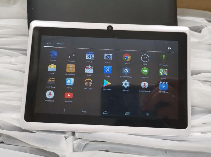 メーカー卸売りq 88全志a 33四核7インチタブレットpcデュアルカメラwifi bluetoothタッチアンドロイド4.4|undefined