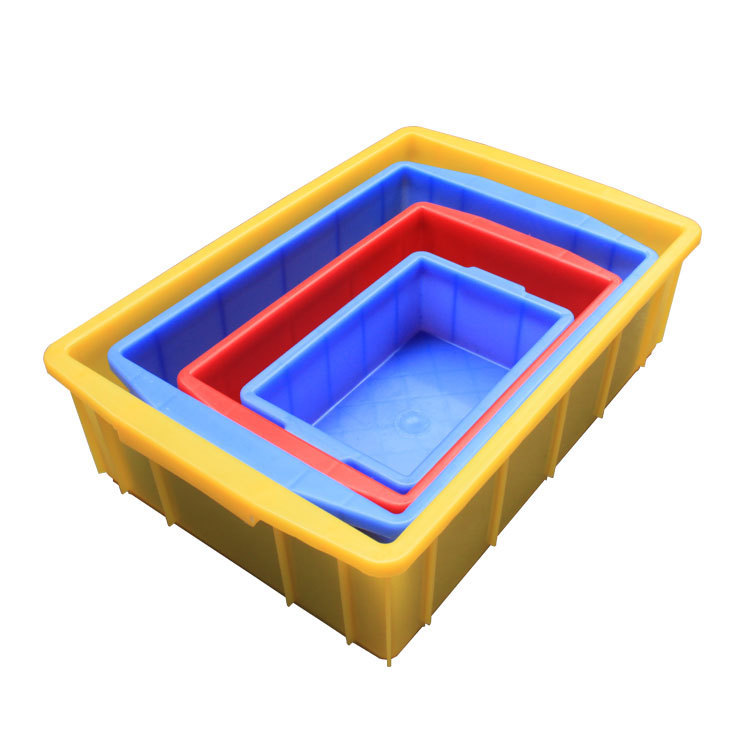 专业生产塑料周转箱 塑胶零件盒条件包邮平口零件盒颜色齐全