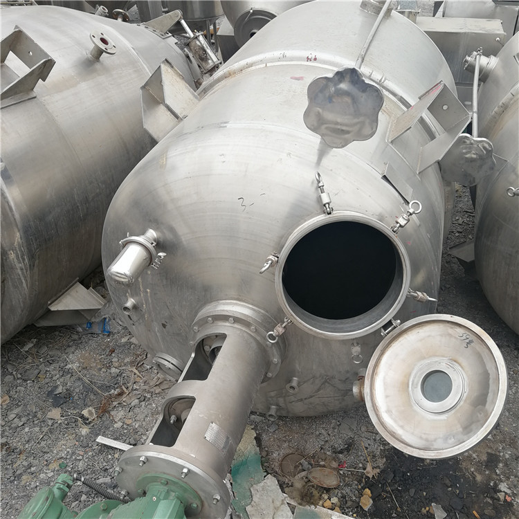 二手3立方醇沉罐不锈钢酒精沉淀罐