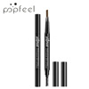 Three dimensional double-sided waterproof eyebrow pencil, dense makeup primer, no smudge