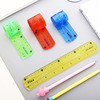 Elastic ruler, foldable plastic stationery for elementary school students, 20cm, wholesale