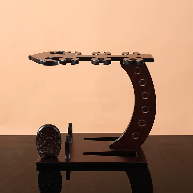 酒神 Wineglass, creative wooden glass holder