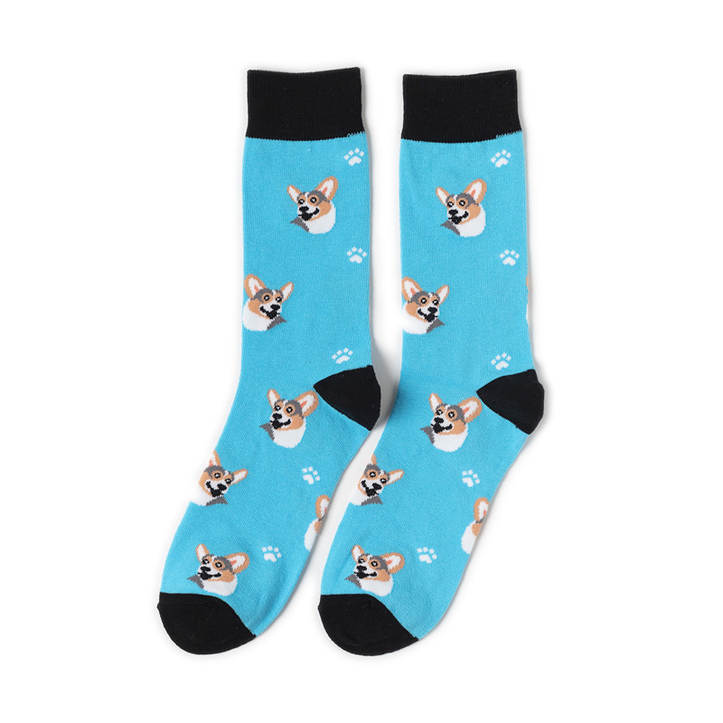 65g Weight Socks Classification Socks Lingerie Type Cotton (more than 50%) Fabric Type A Pair Quantity Casual, Daily Occasion Animal, Color Block Pattern All Seasons Season Unisex Gender Cute Style A Pair Cute Unisex Animal Color Block Cotton (more Than 50%) Crew Socks 13