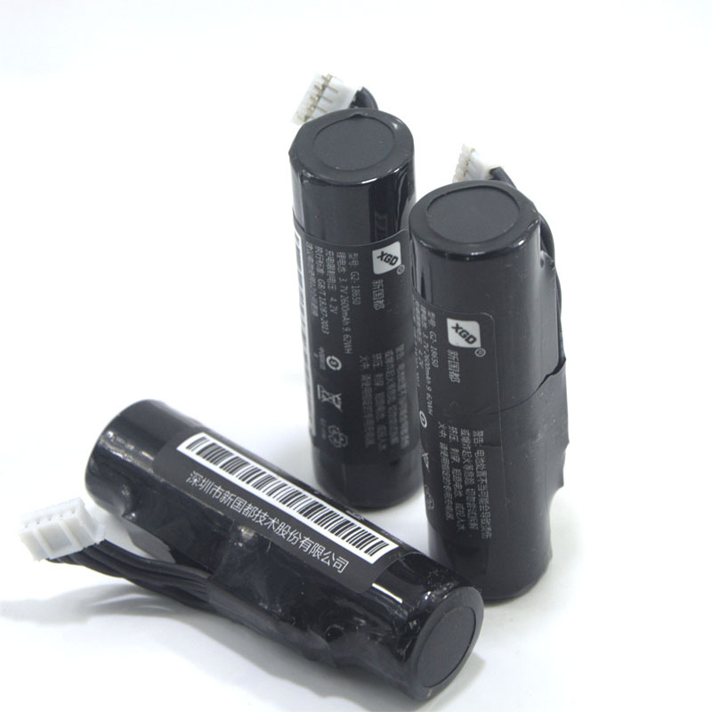 适用于新国都G2电池 卡友乐富嘉联电源18650充电锂电池刷卡机配件