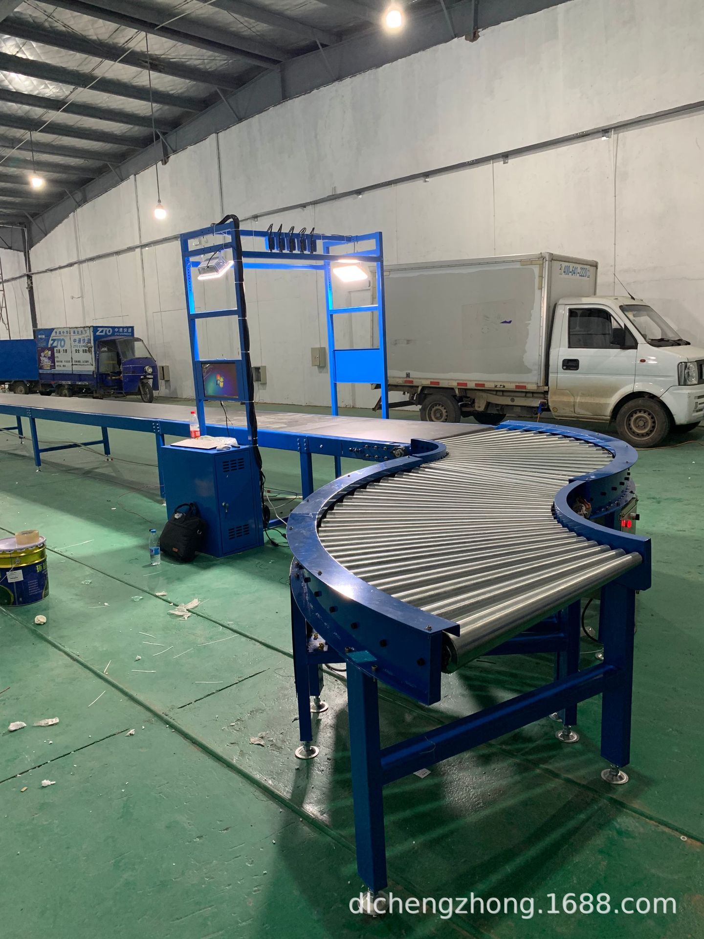 下车快递到件扫描仪自动派件进港下车狂扫机到件狂扫设备