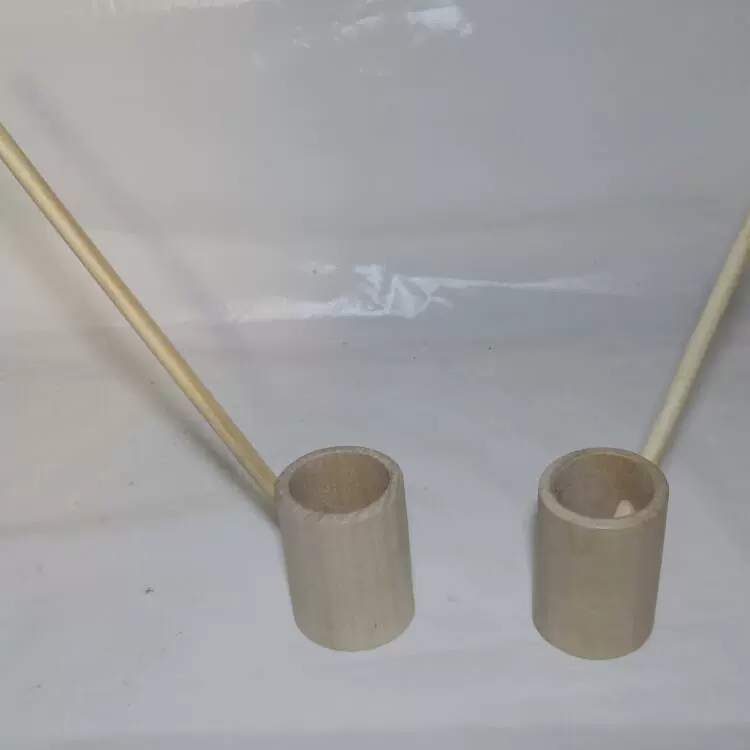 [木质日式酒勺 圆形手柄斟酒勺 禾木酒勺wooden Japan wine spoon]