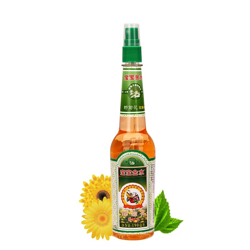 宝宝金水野菊花花露水190ml 婴儿花露水宝宝儿童花露水 清凉怡神|ru