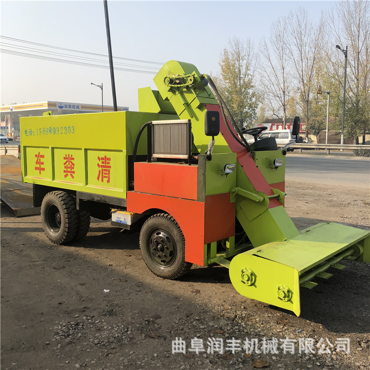 岳阳螺旋吸粪铲粪车 座驾式清粪车结构