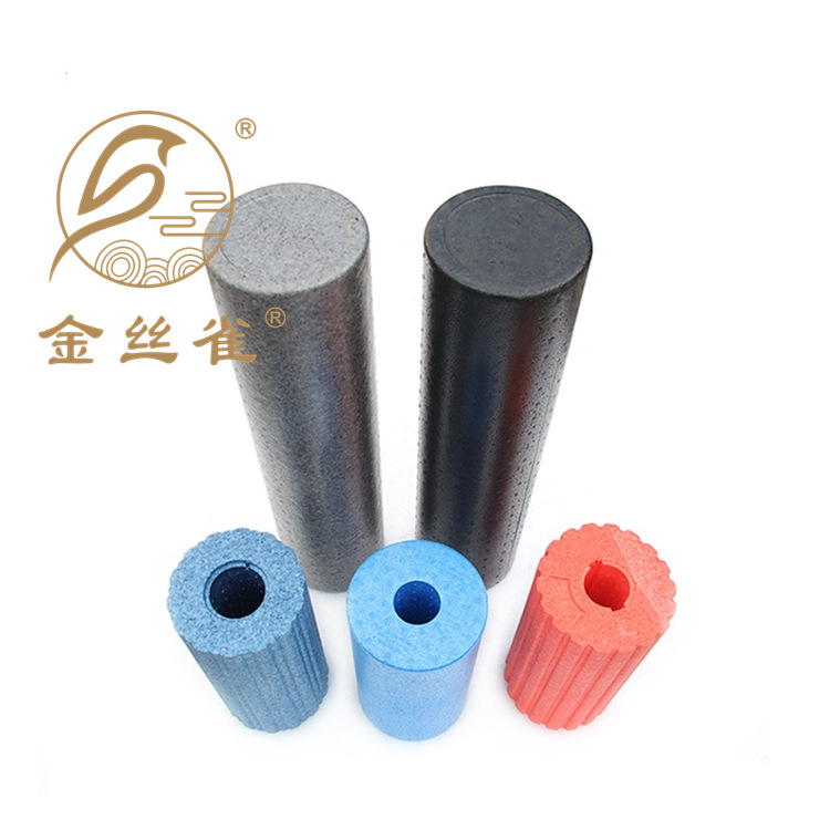 EPP運動器材發泡成型工廠直供發泡瑜伽球EPP瑜伽柱彩色開模具成型