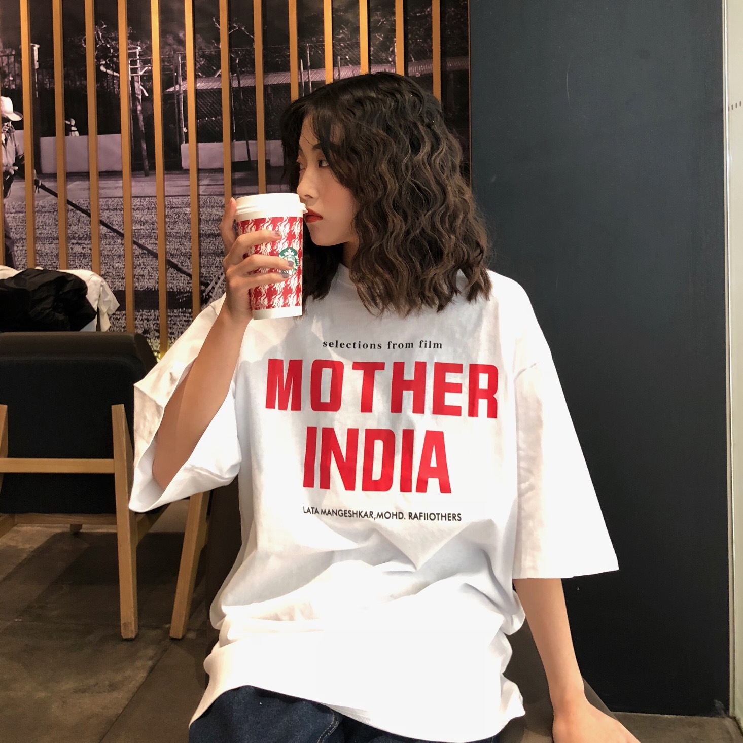 T-shirt femme en Coton peigné - Ref 3315665 Image 22