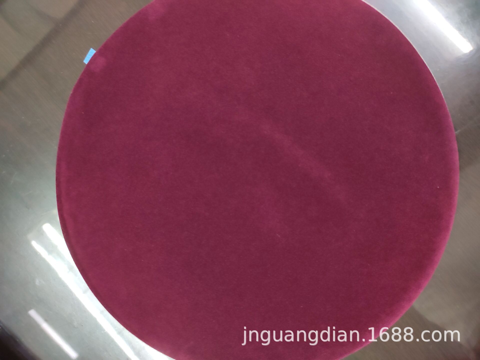 法国 绒布皮  手修红布