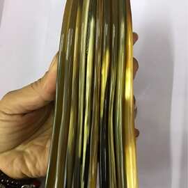 厂家批发17cm细长男士牛角梳否图片色一束槿勿拍