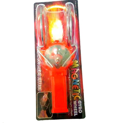 Large alloy magic track luminous yo-yo magic colorful magnet flying top yo-yo yoyo ball