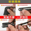 Protective car keys, mobile phone, woven keychain