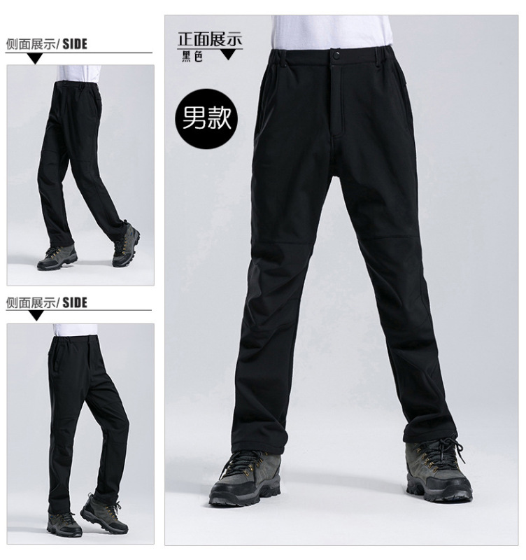 2019 Spring and Summer Outdoor Men's Lightweight Breathable Soft Shell Fleece Pants Waterproof Quick-drying Pants Men's Mountaineering Pants Riding Pants 2019 Spring and Summer Outdoor Men's Lightweight Breathable Soft Shell Fleece Pants Waterproof Quick-drying Pants Men's Mountaineering Pants Riding Pants