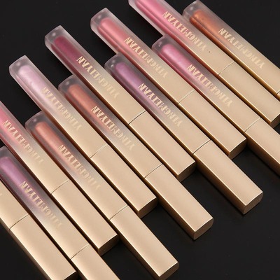 跨境专供ebay亚马逊速卖通 彩妆唇釉唇彩液体口红珠光不粘杯彩妆|ms