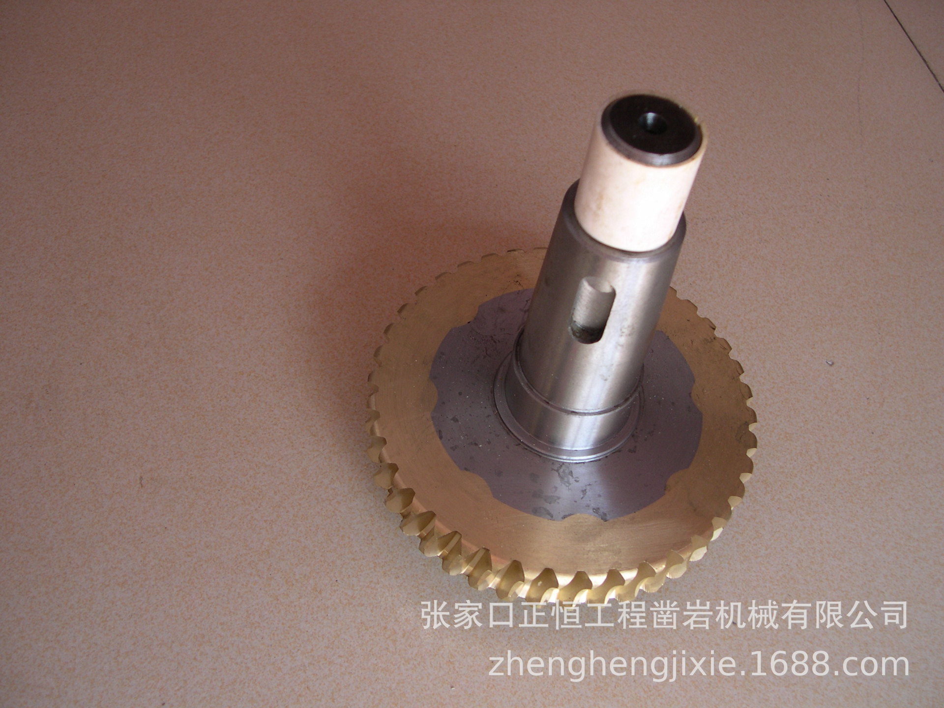 供应矿山钻机配件-涡轮蜗杆(图)