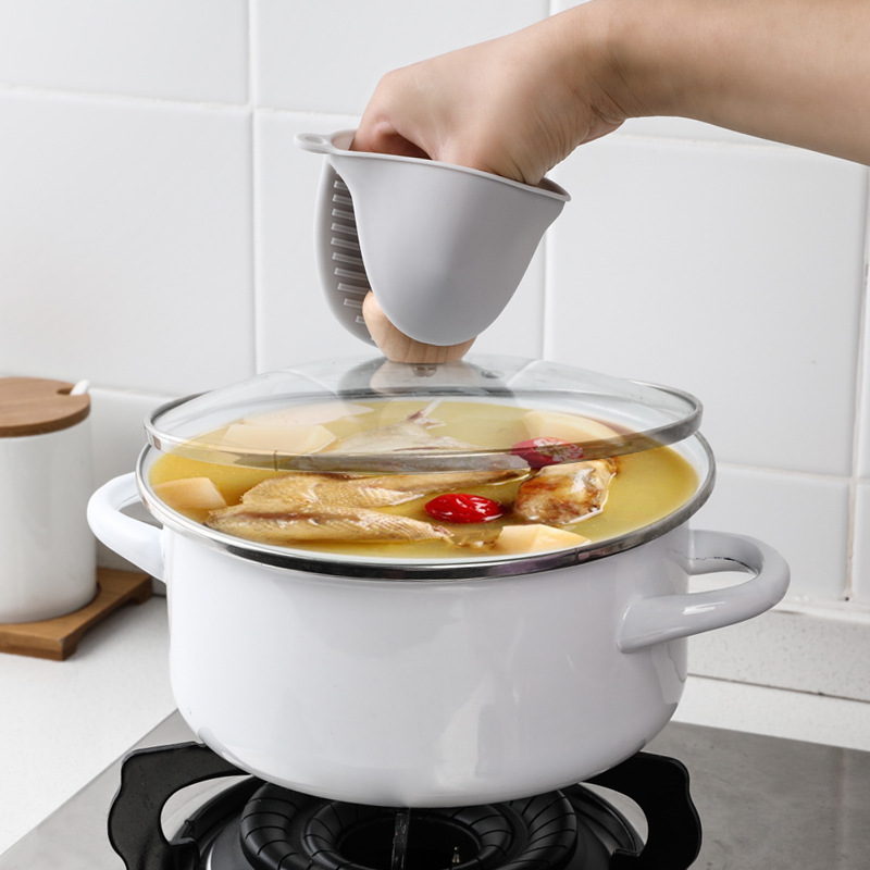 矽膠防燙手套碗夾盤夾廚房隔熱取盤夾碗器烘焙烤箱隔熱套