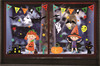 Electric glossy decorations for kindergarten, halloween