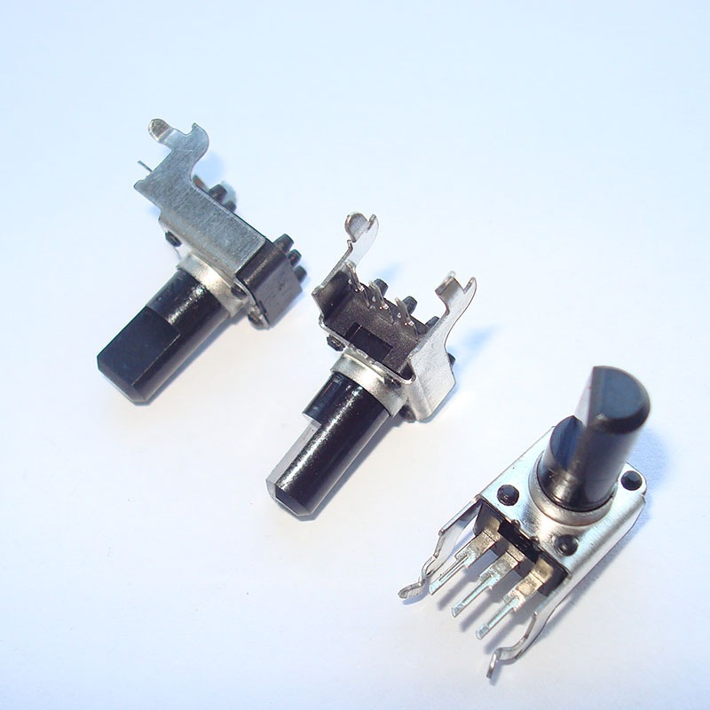 台湾福华 卧式 长脚 09型 5脚 单联 B100K -10MMD轴