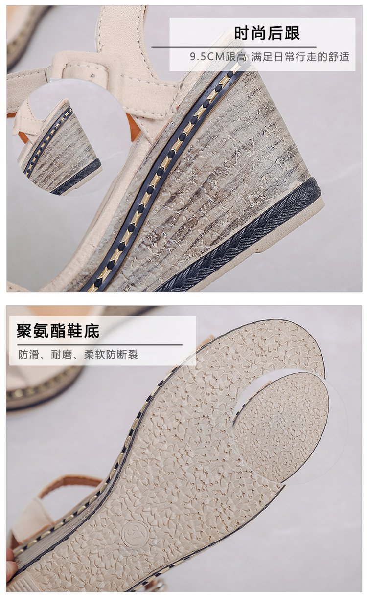 Chaussures été pour femme en Caoutchouc - Ref 3346137 Image 15